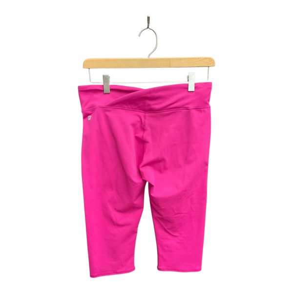 Athletic Capris By Fabletics In Pink, Size: M Online Hot Sale