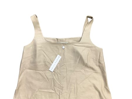 Blouse Sleeveless By Trina Turk In Tan, Size: M Fashion