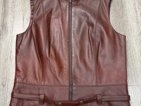 Vest Other By Cabi In Maroon, Size: S For Discount