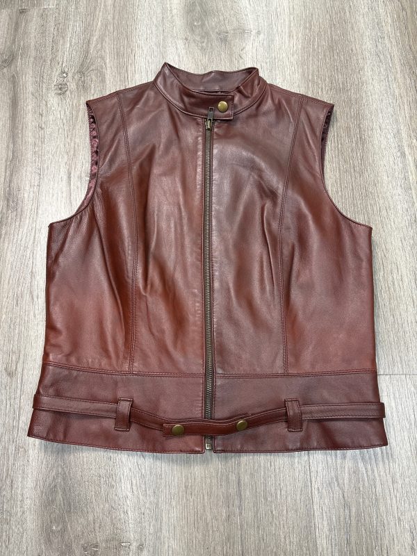 Vest Other By Cabi In Maroon, Size: S For Discount