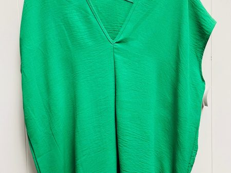 Top Short Sleeve By Entro In Green, Size: L Sale