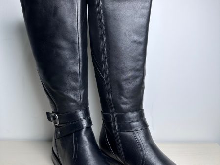 Boots Mid-calf Flats By David Tate In Black, Size: 10 Online now