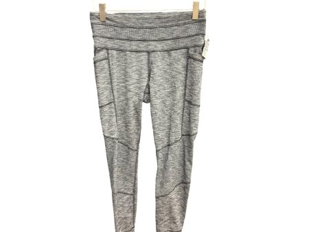 Athletic Leggings By Athleta In Grey, Size: S Discount