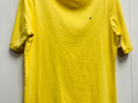 Top Short Sleeve By Tommy Hilfiger In Yellow, Size: Xl Online