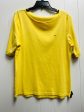 Top Short Sleeve By Tommy Hilfiger In Yellow, Size: Xl Online