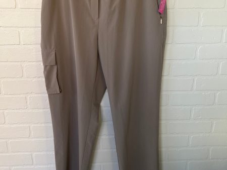 Athletic Pants By Chicos In Tan, Size: 14 Sale