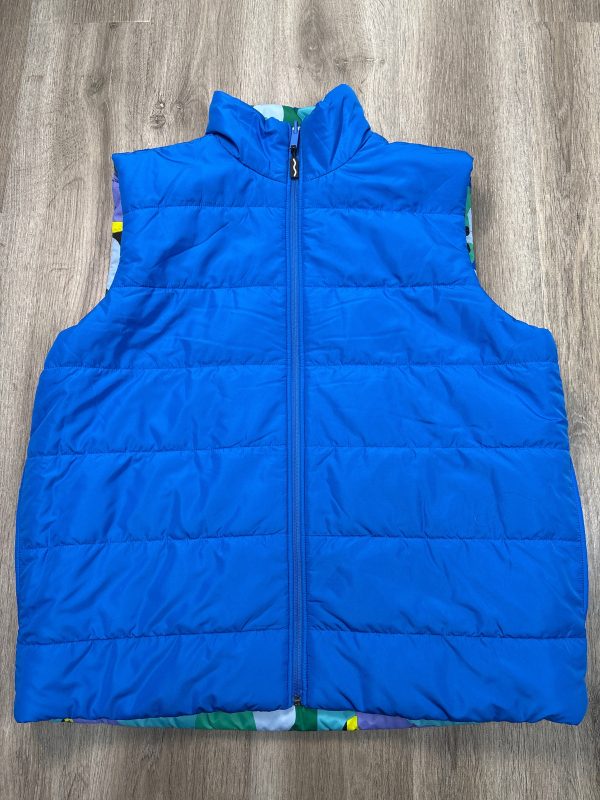 Vest Puffer & Quilted By Clothes Mentor In Blue, Size: Xl Online Sale