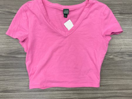 Top Short Sleeve Basic By Wild Fable In Pink, Size: S Discount