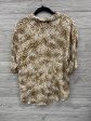 Top Short Sleeve By Clothes Mentor In Animal Print, Size: M Supply