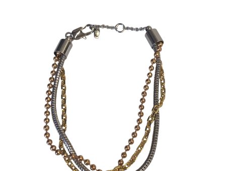 Bracelet Chain By Fossil In Gold & Silver Online Sale