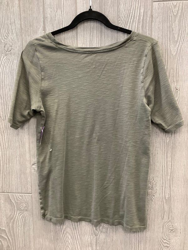 Top Short Sleeve By J. Jill In Green, Size: S For Sale