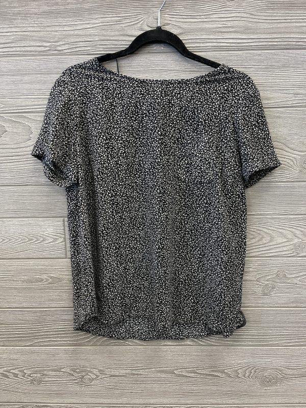 Top Short Sleeve By Lc Lauren Conrad In Black, Size: S For Discount