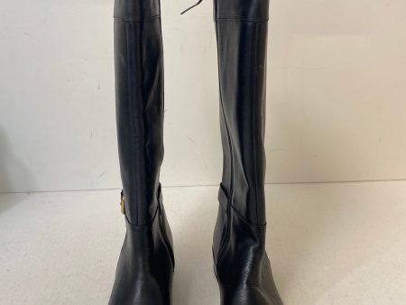 Boots Knee Flats By Ralph Lauren In Black, Size: 5 Online Hot Sale