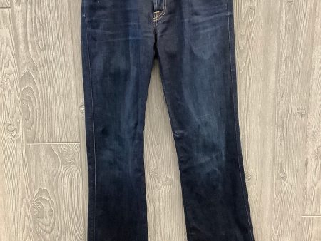 Jeans Boot Cut By 7 For All Mankind In Blue Denim, Size: 6 Fashion