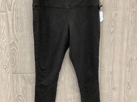 Athletic Leggings By Jockey In Black, Size: L Online