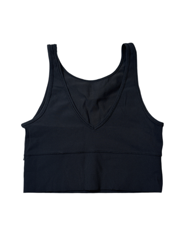 Athletic Tank Top By Lululemon In Black, Size: L For Sale