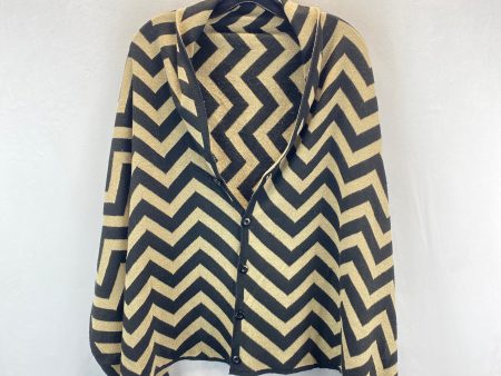 Shawl By Clothes Mentor In Black & Gold Online Sale