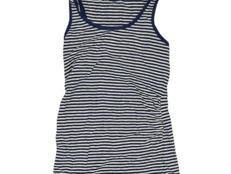 Mat Tank Top By Gap In Blue & White, Size:S Supply