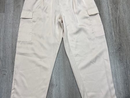 Pants Cargo & Utility By Do and Be In Cream, Size: L Supply