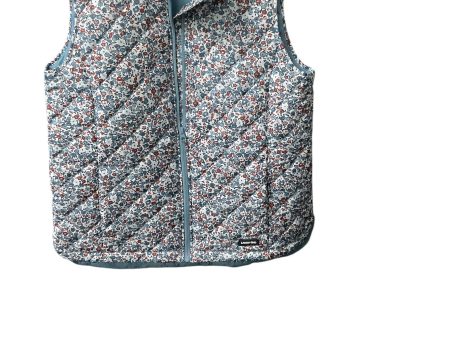 Vest Puffer & Quilted By Lands End In Floral Print, Size: M Cheap