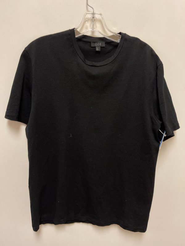 Top Short Sleeve By Cos In Black, Size: L Sale