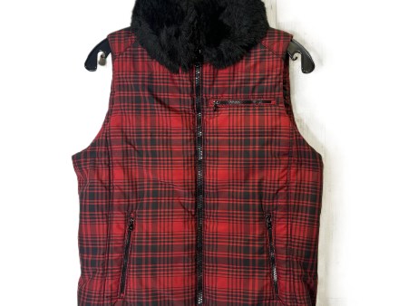 Vest Puffer & Quilted By Lauren By Ralph Lauren In Red, Size: M For Cheap