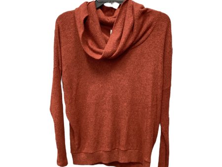 Top Long Sleeve By Z Supply In Orange, Size: S Cheap