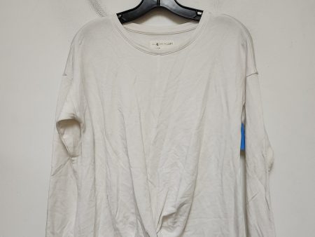 Top Long Sleeve By Lou And Grey In Cream, Size: Xs Online now