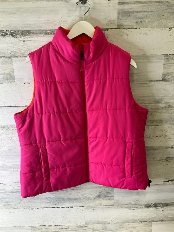 Vest Puffer & Quilted By Merona In Pink, Size: Xxl Supply