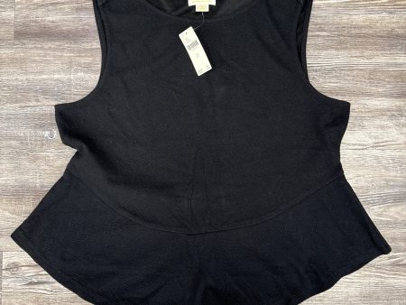 Top Sleeveless Basic By Maeve In Black, Size: Xl For Sale