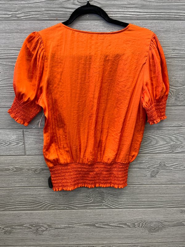 Top Short Sleeve By Philosophy In Orange, Size: S on Sale