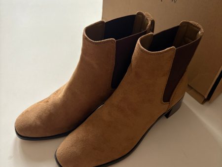 Boots Ankle Flats By J. Crew In Brown, Size: 8.5 For Sale