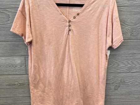 Top Short Sleeve By Knox Rose In Pink, Size: S Online