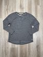 Athletic Top Long Sleeve Crewneck By Apana In Grey, Size: M Cheap