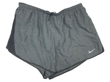 Athletic Shorts By Nike In Grey, Size: 1x Cheap