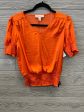 Top Short Sleeve By Philosophy In Orange, Size: S on Sale