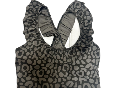 Athletic Bra By Emily McCarthy In Black & Grey, Size: S Hot on Sale