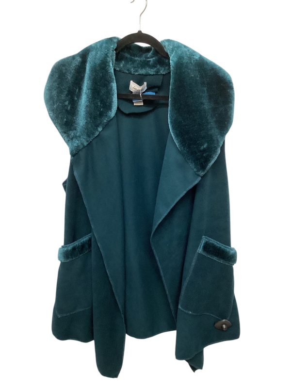 Vest Other By Clothes Mentor In Teal, Size: S Online now