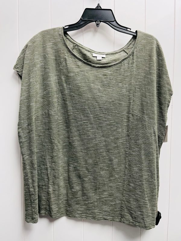 Top Short Sleeve By J. Jill In Green, Size: L Online Sale