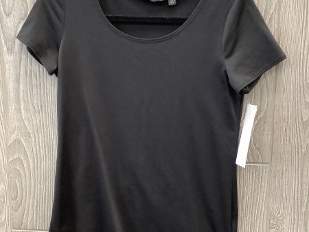 Top Short Sleeve By Notations In Black, Size: Petite   S Hot on Sale