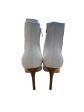 Boots Ankle Heels By Nine West In White, Size: 8.5 Cheap