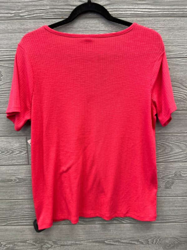 Top Short Sleeve By Old Navy In Pink, Size: M For Cheap