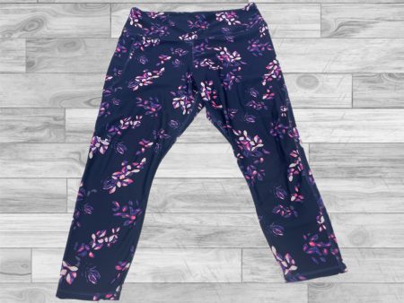 Athletic Leggings By Under Armour In Purple, Size: 2x Hot on Sale