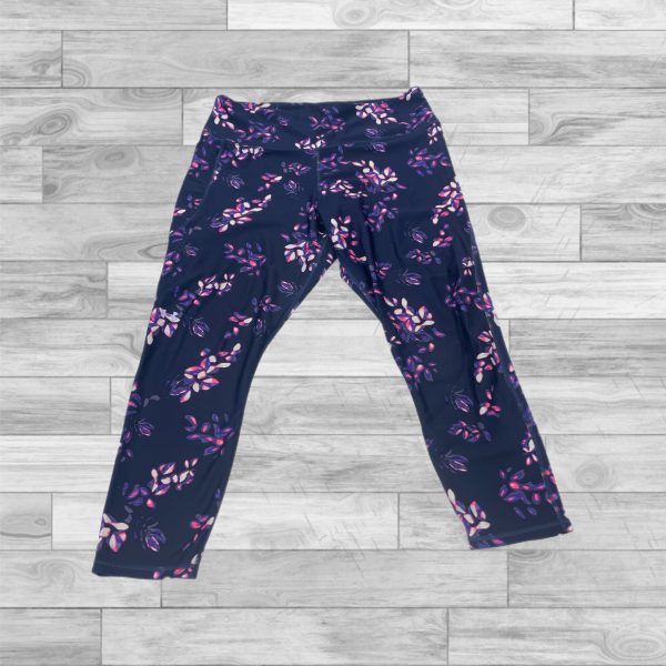 Athletic Leggings By Under Armour In Purple, Size: 2x Hot on Sale