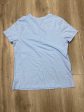 Top Short Sleeve Basic By A New Day In Blue, Size: S For Discount