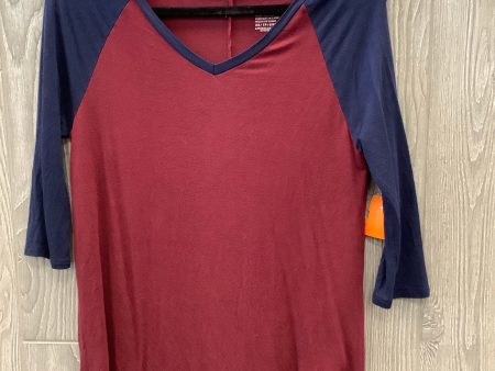 Top 3 4 Sleeve By American Eagle In Navy, Size: Xs Fashion