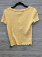 Top Short Sleeve By American Eagle In Yellow, Size: S Supply