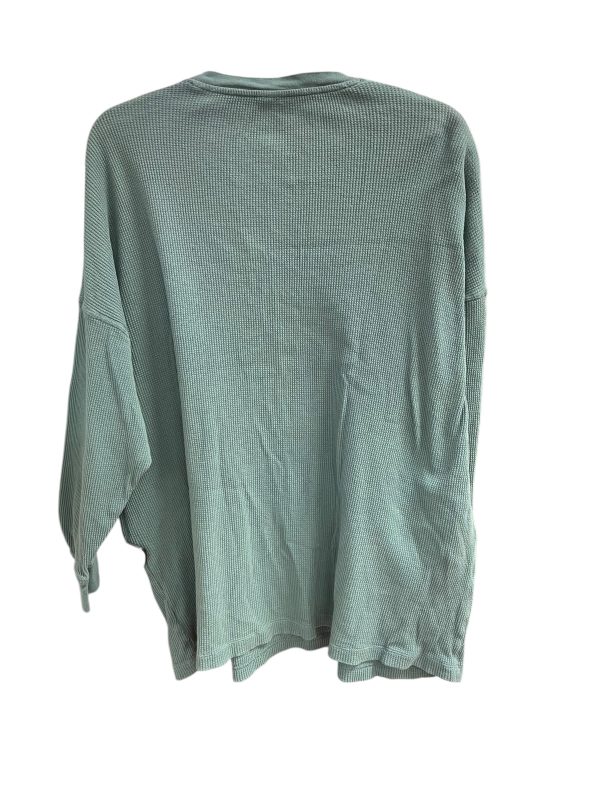 Top Long Sleeve Basic By Free People In Green, Size: Xs Cheap