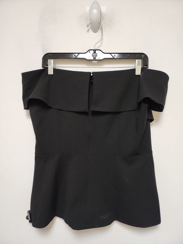 Top Short Sleeve By Loft In Black, Size: M on Sale