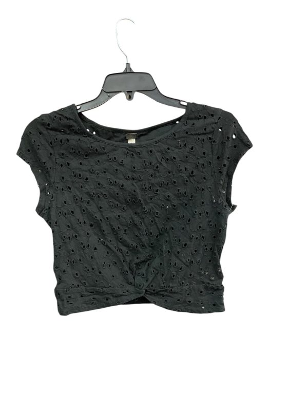 Top Short Sleeve By Free People In Black, Size: S For Discount